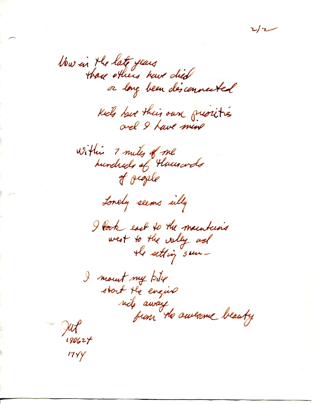 John WorldPeace Poems 2018